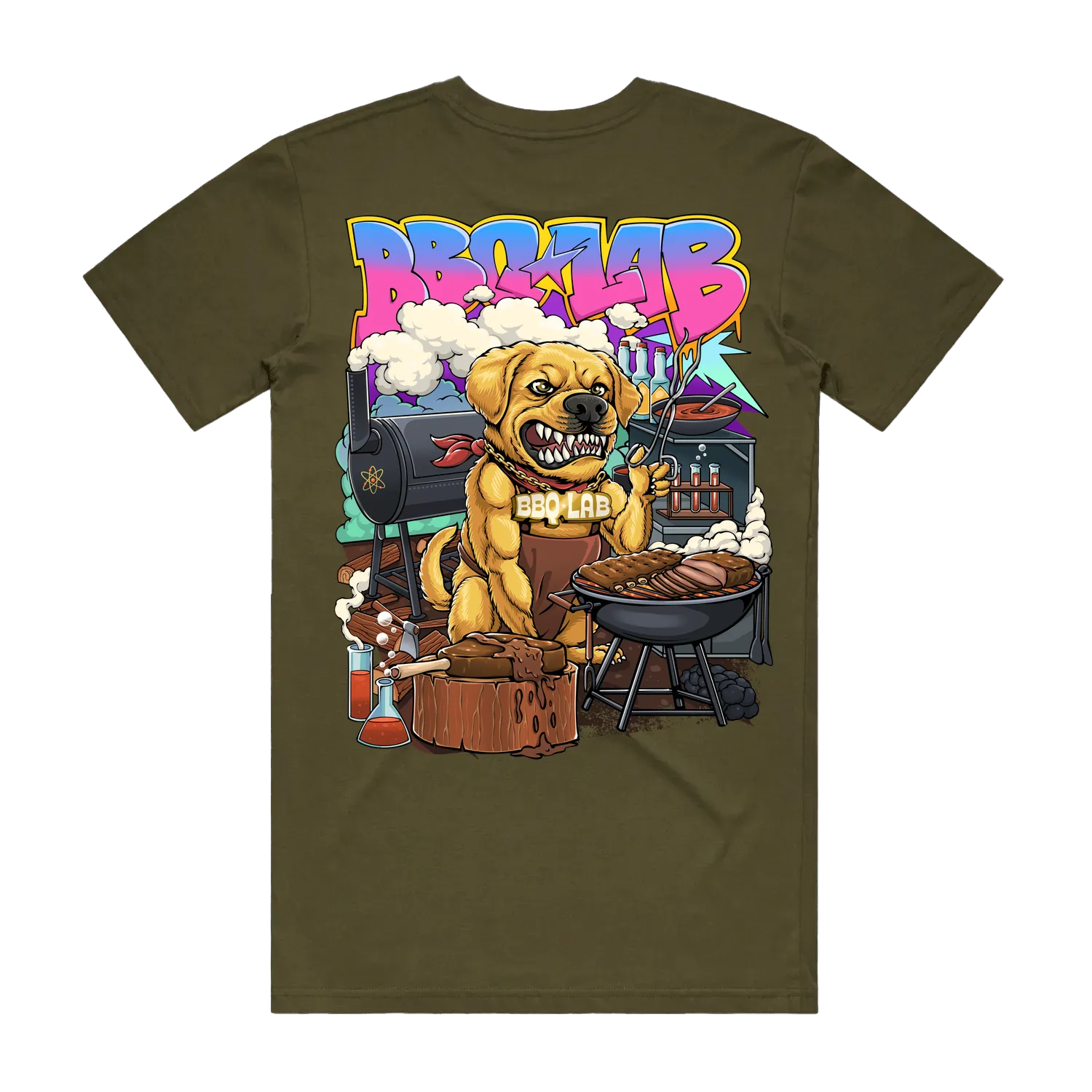 BBQ LAB Mascot T-Shirt